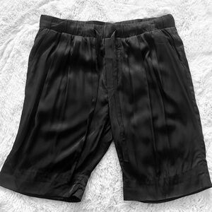 JAMES PERSE LOS ANGELES 100% VISCOSE CUFFED PLEATED POCKETS SHORTS SIZE 3